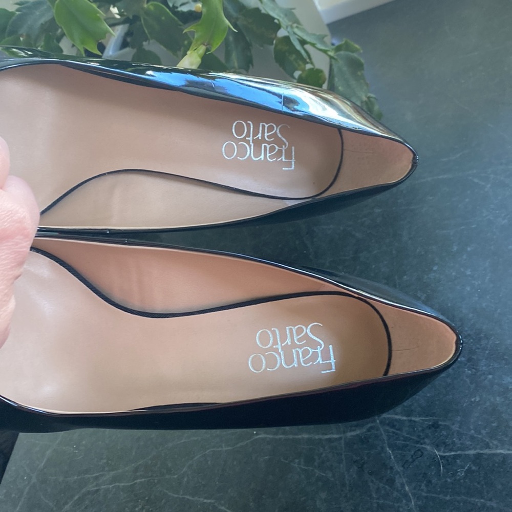 Franco Sarto Tudor Patent Leather Pumps Heels - Picture 6 of 8